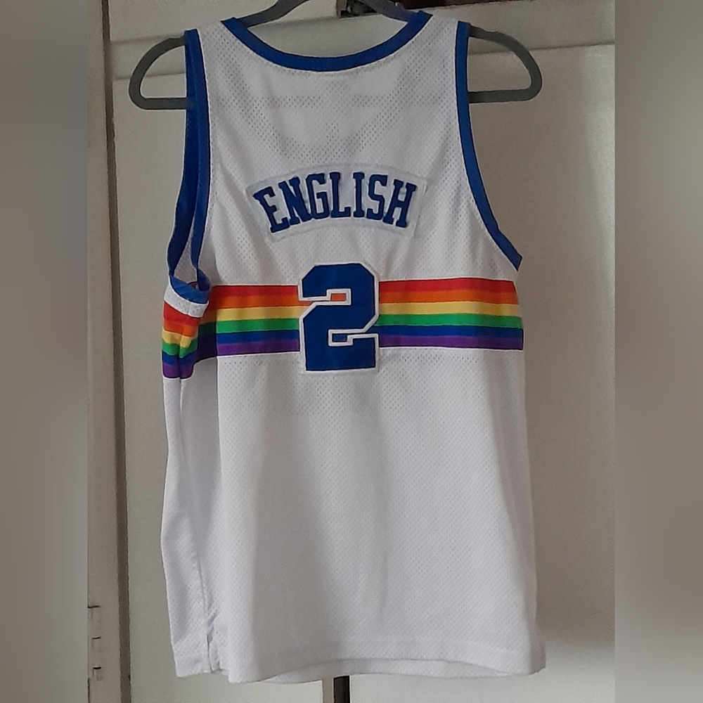 Alex English- Denver Nuggets Hardwood Classic Jersey